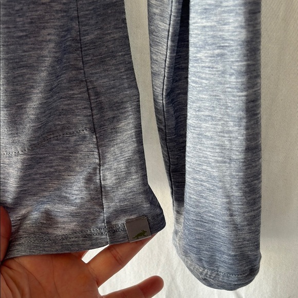 Horny Toad Blue Heather Half-Zip Pullover - Picture 3 of 9